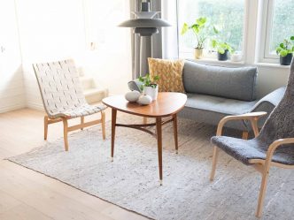 Soffbord i teak