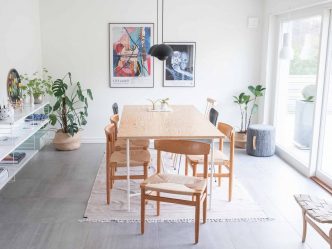 Nyflätade stolar Öresund av Børge Mogensen