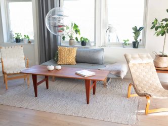 Soffbord i teak