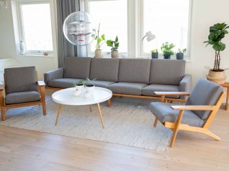 Hans J Wegner fåtöljer GE290