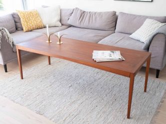 Soffbord i teak 160x60x52