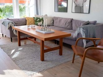 Soffbord i teak