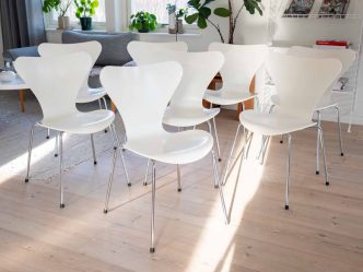 Fritz Hansen Sjuan 8 st vita