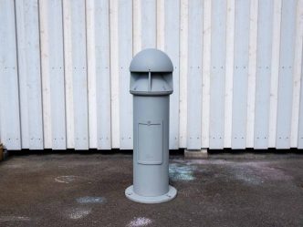 Utebelysning Louis Poulsen Waterfront pollare