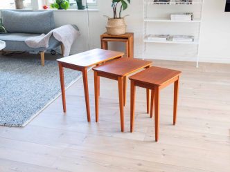 Satsbord i teak