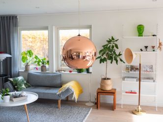 Tom Dixon Copper Round Pendant 45