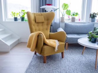Charmig Retrofåtölj