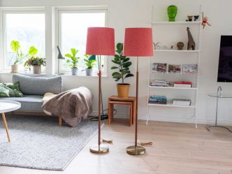 Golvlampor i Jakaranda