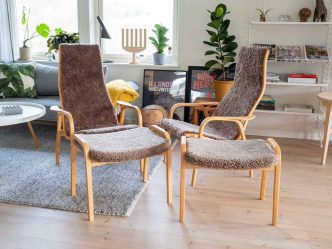 Lamino med pall Sahara