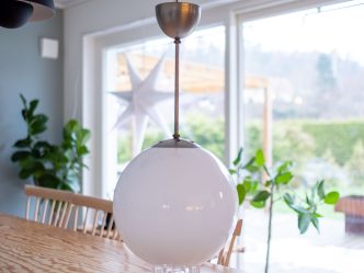 Gammal klotlampa