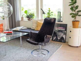 Bruno Mathsson Jetson svart tyg