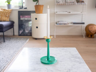Svenskt Tenn Ljusstake Träkula
