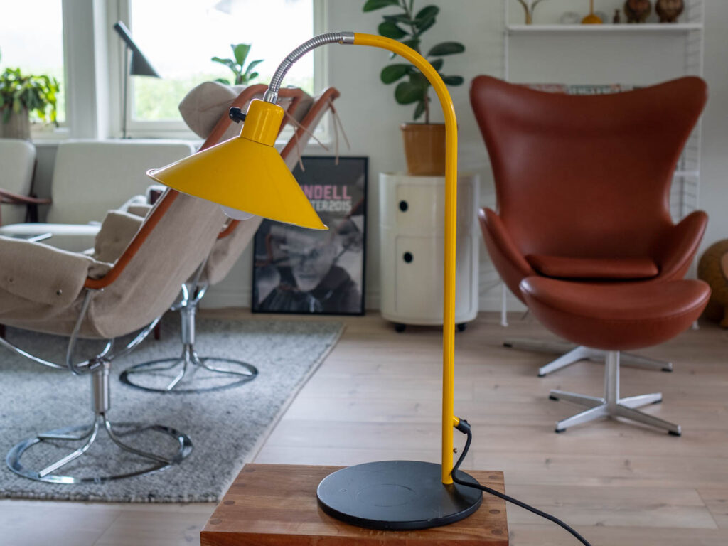 Bordslampa i Retrostil